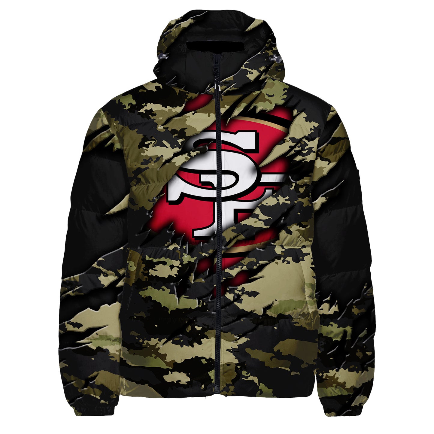 San Francisco 49ers CozyCloud Down Jacket AZBTDWJ000448