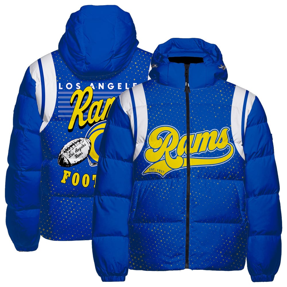 Los Angeles Rams CozyCloud Down Jacket AZBTDWJ000355