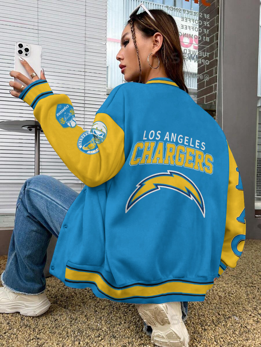 Los Angeles Chargers National Football League Varsity Jacket AZBTVJK000657