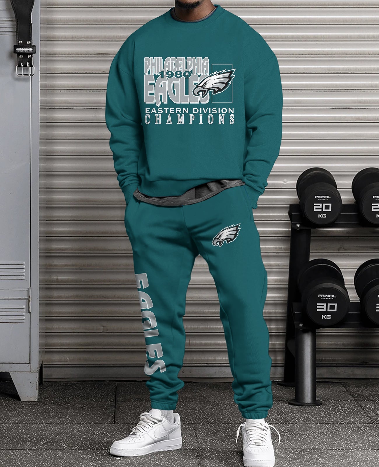 Philadelphia Eagles Combo 3D Sweatsuit and Sweatpants Unisex CBSP137