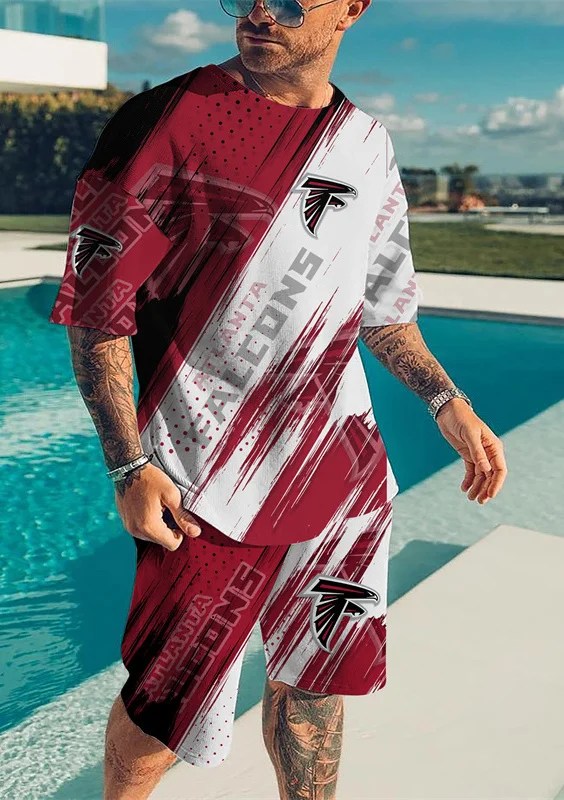 Atlanta Falcons T-shirt and Shorts AZTS226