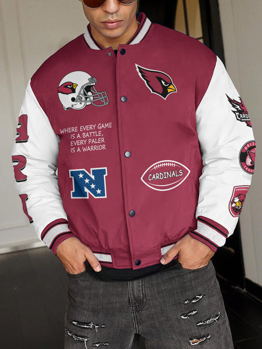 Arizona Cardinals National Football League Varsity Jacket AZBTVJK000475