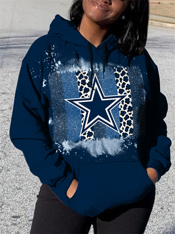 Dallas Cowboys 3D Printed Pocket Pullover Hoodie AZBTPH000131