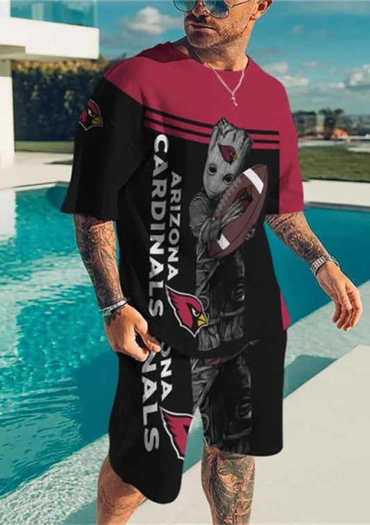 Arizona Cardinals T-shirt and Shorts AZTS468
