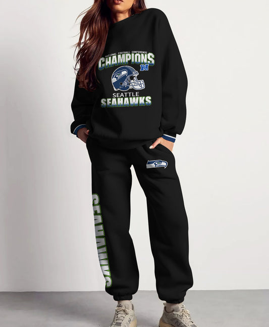 Seattle Seahawks Combo 3D Sweatsuit and Sweatpants Unisex CBSP203