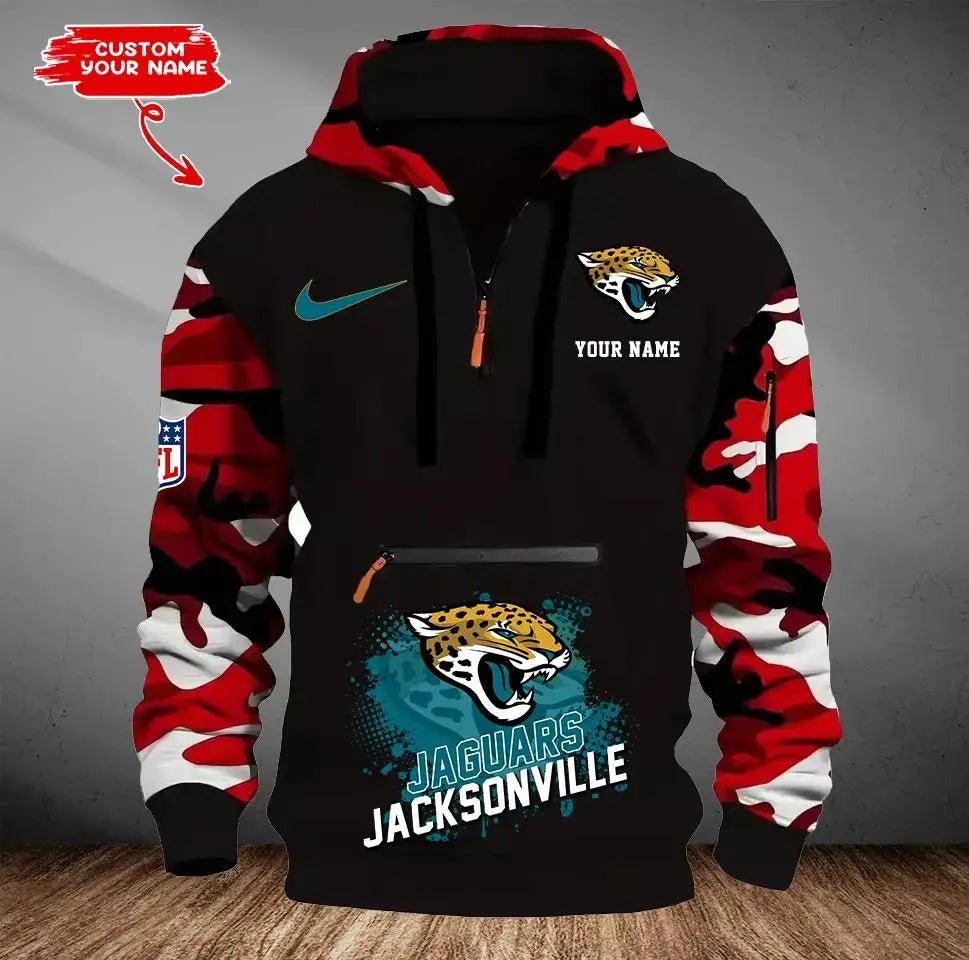 Jacksonville Jaguars Camouflage Hooded Sweatshirt HA46