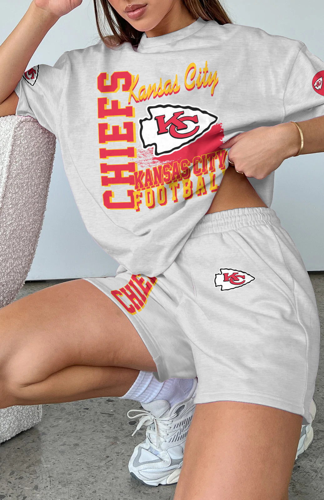Kansas City Chiefs Limited Edition Top And Shorts Two-Piece Suits (4)