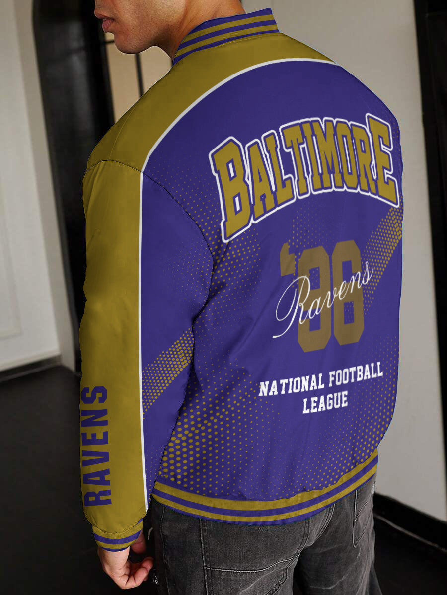 Baltimore Ravens National Football League Varsity Jacket AZBTVJK000443