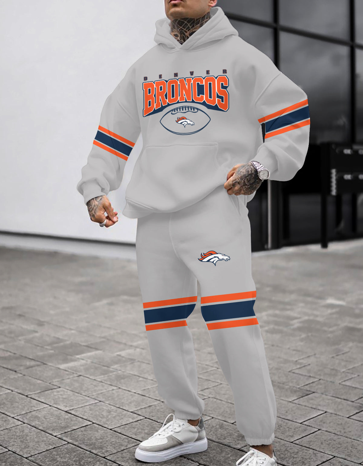 Denver Broncos Combo Pullover Hoodie And Sweatpants AZBTPHSP000239
