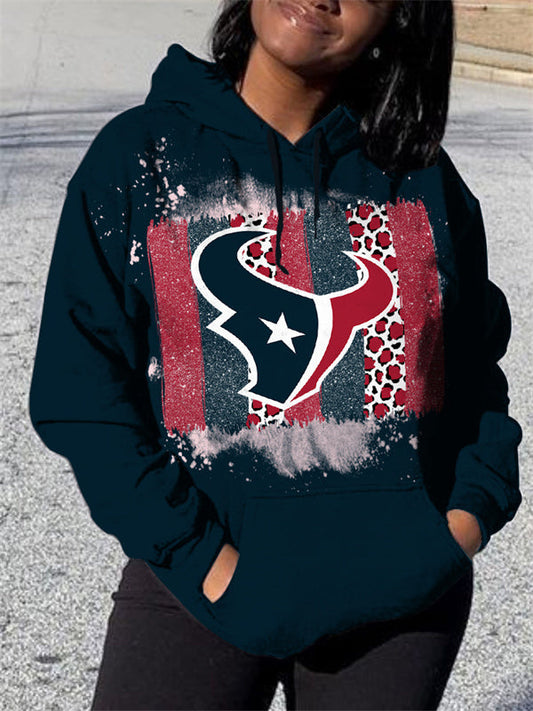 Houston Texans 3D Printed Pocket Pullover Hoodie AZBTPH000162