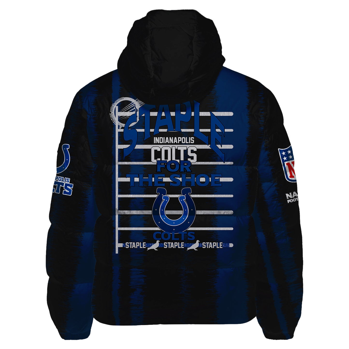 Indianapolis Colts CozyCloud Down Jacket AZBTDWJ000211