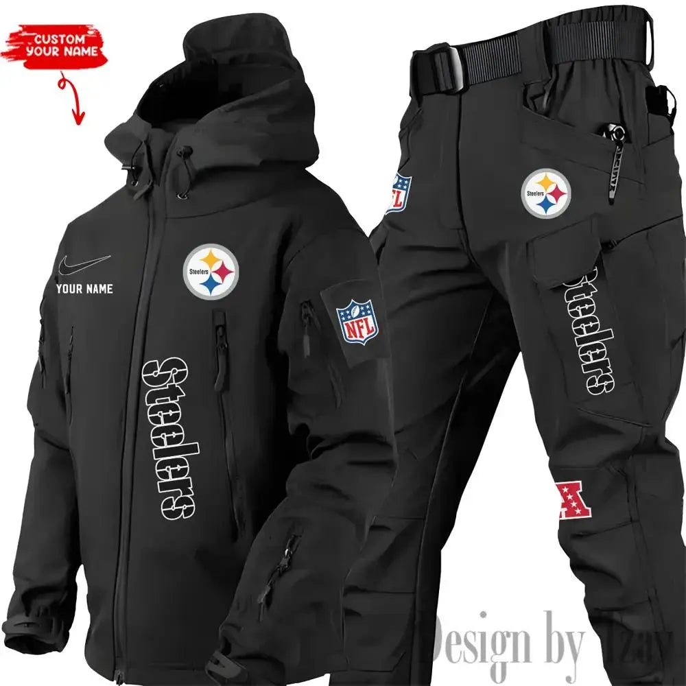 Pittsburgh Steelers Outdoor Jacket and Pants 000038