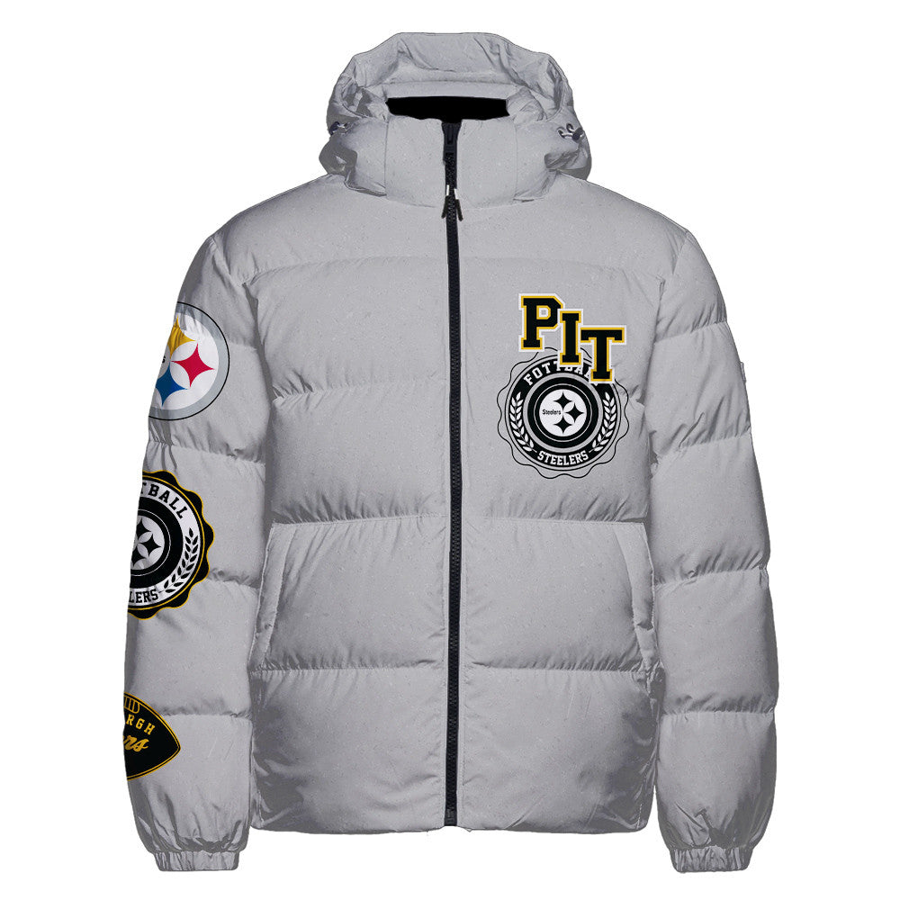 Pittsburgh Steelers CozyCloud Down Jacket AZBTDWJ000054