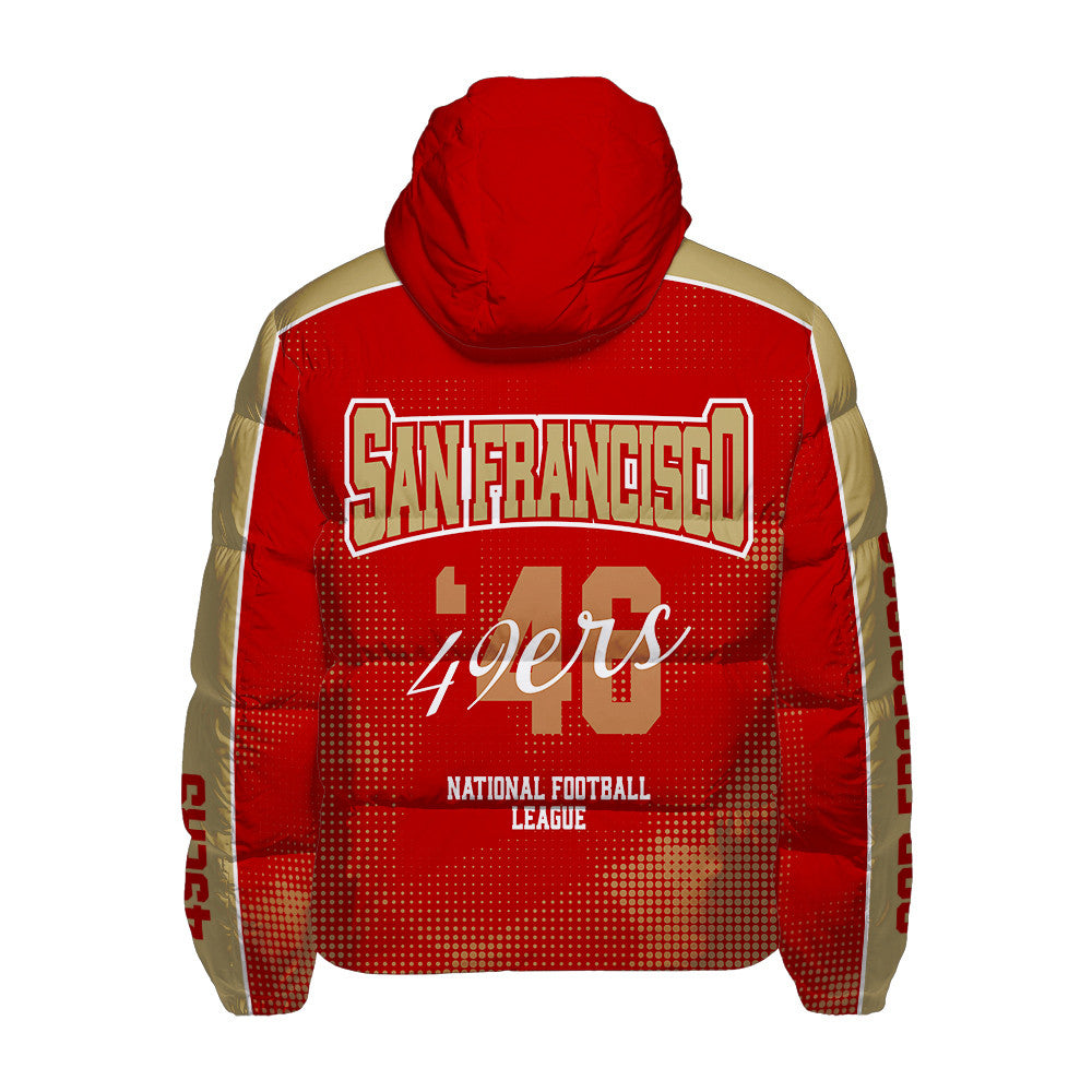 San Francisco 49ers CozyCloud Down Jacket AZBTDWJ000445