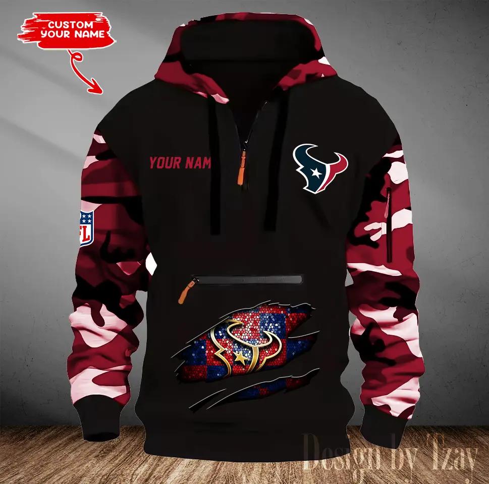 Houston Texans Camouflage Hooded Sweatshirt HA75