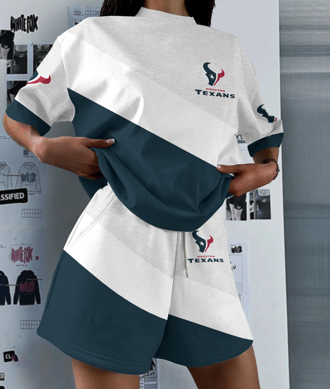 Houston Texans Limited Edition Top And Shorts Two-Piece Suits (1)
