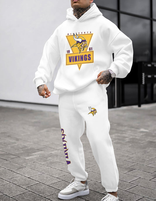 Minnesota Vikings Combo Pullover Hoodie And Sweatpants AZBTPHSP000138