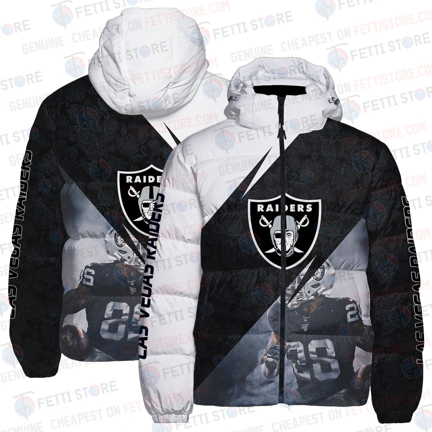 Las Vegas Raiders CozyCloud Down Jacket AZBTDWJ000001
