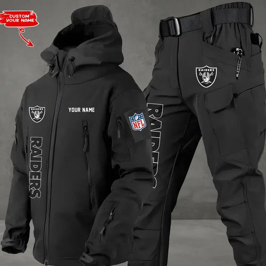 Las Vegas Raiders Outdoor Jacket and Pants 000002