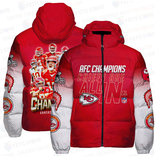 Kansas City Chiefs  CozyCloud Down Jacket AZBTDWJ000052
