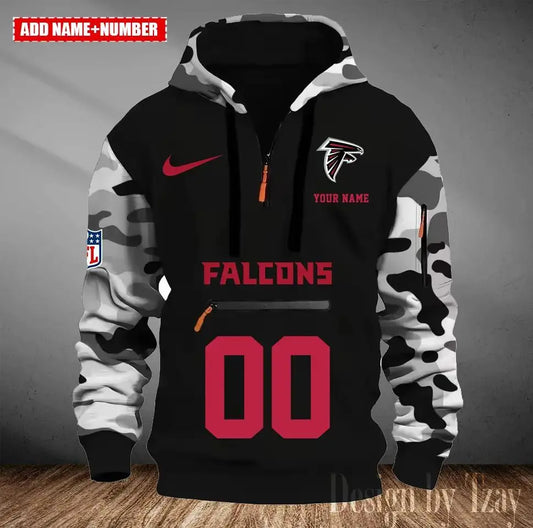 Atlanta Falcons Camouflage Hooded Sweatshirt HA04