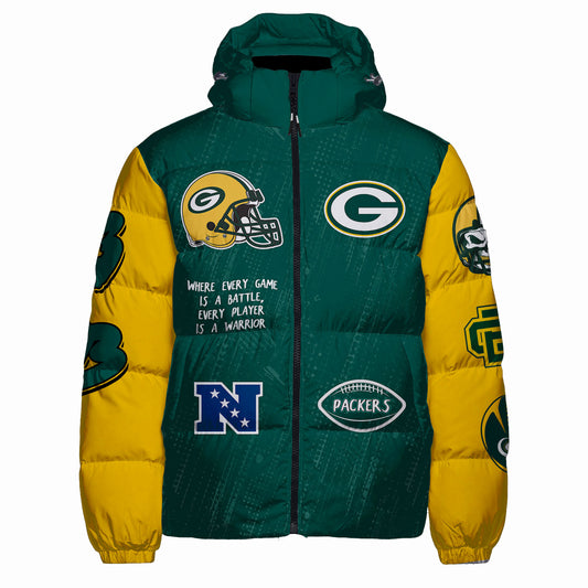 Green Bay Packers CozyCloud Down Jacket AZBTDWJ000300