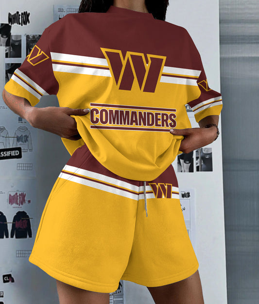 Washington Commanders Limited Edition Top And Shorts Two-Piece Suits