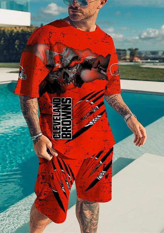 Cleveland Browns T-shirt and Shorts AZTS493