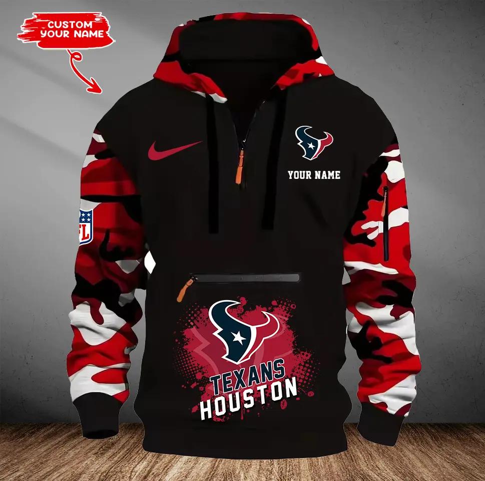 Houston Texans Camouflage Hooded Sweatshirt HA44