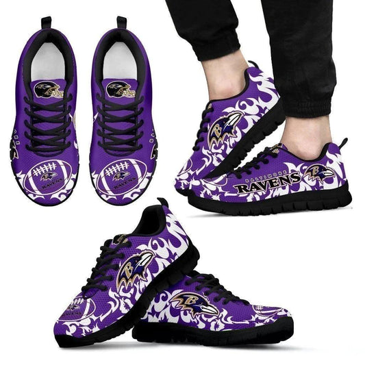 Baltimore Ravens Custom Sneakers For Fan HA02