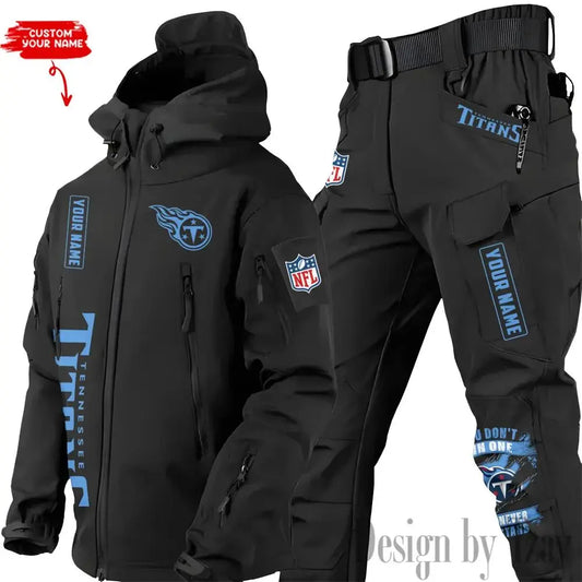 Tennessee Titans Outdoor Jacket and Pants 000102