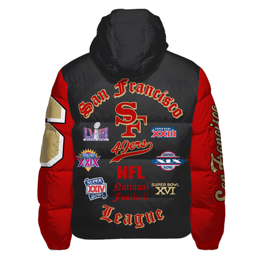 San Francisco 49ers CozyCloud Down Jacket AZBTDWJ000409