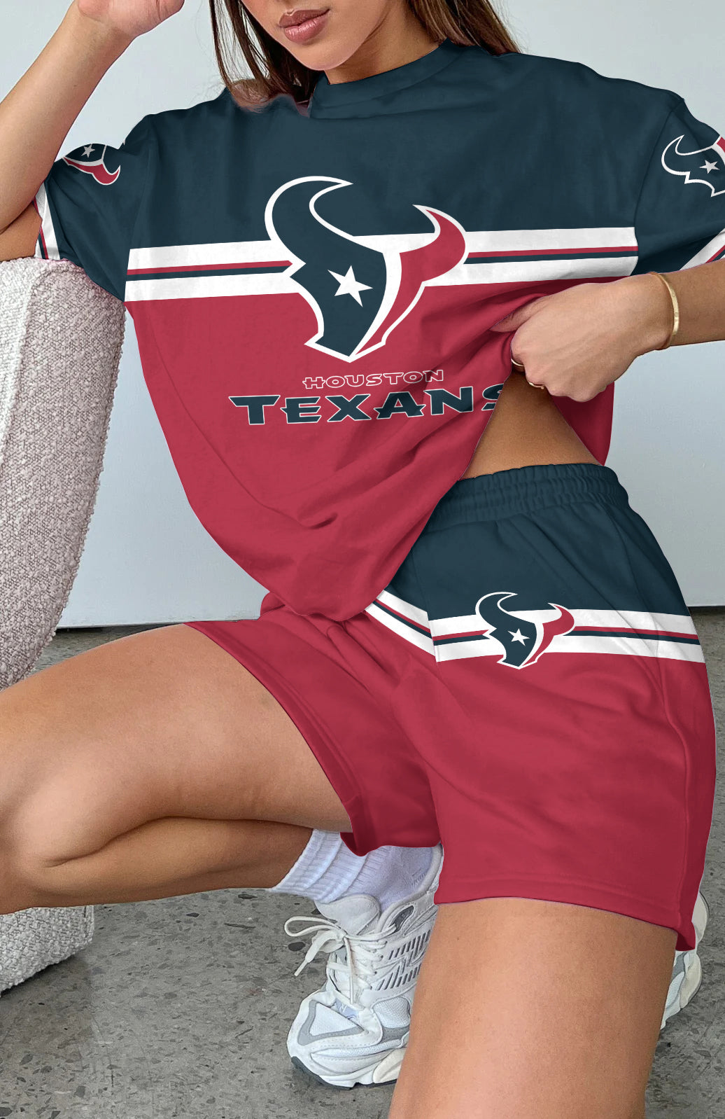 Houston Texans Limited Edition Top And Shorts Two-Piece Suits