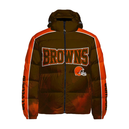Cleveland Browns CozyCloud Down Jacket AZBTDWJ000359