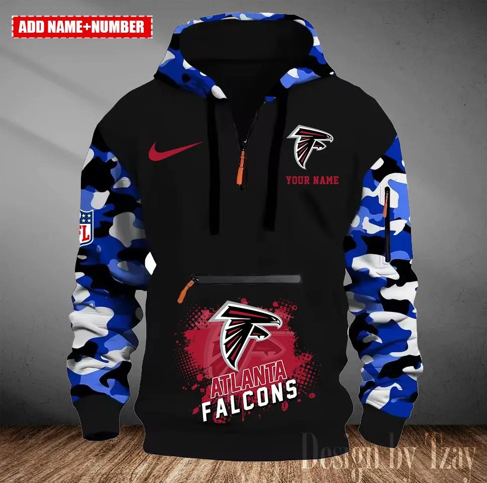 Atlanta Falcons Camouflage Hooded Sweatshirt HA33