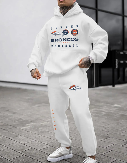 Denver Broncos Combo Pullover Hoodie And Sweatpants AZBTPHSP000129