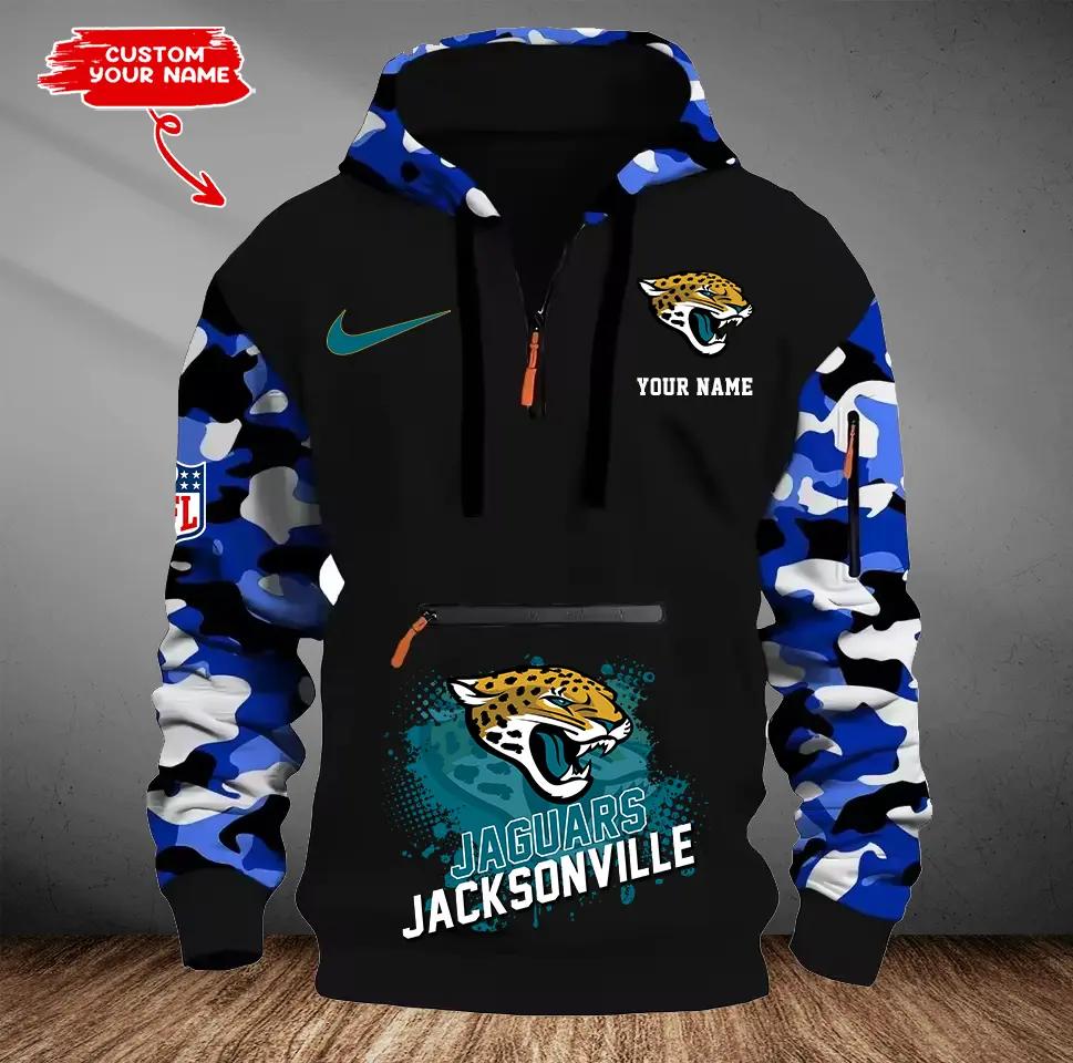 Jacksonville Jaguars Camouflage Hooded Sweatshirt HA46