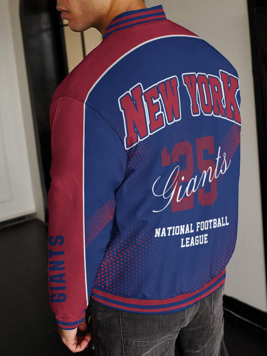 New York Giants National Football League Varsity Jacket AZBTVJK000485