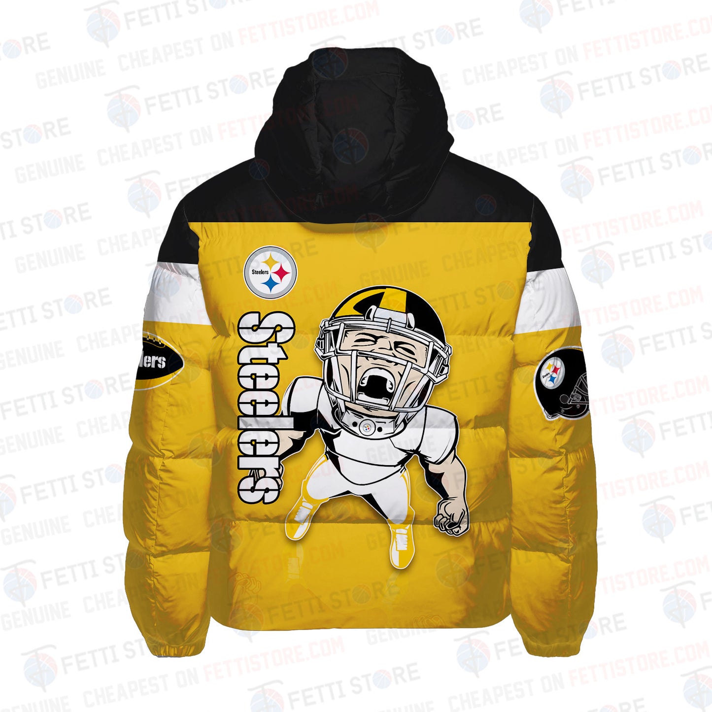 Pittsburgh Steelers CozyCloud Down Jacket AZBTDWJ000018