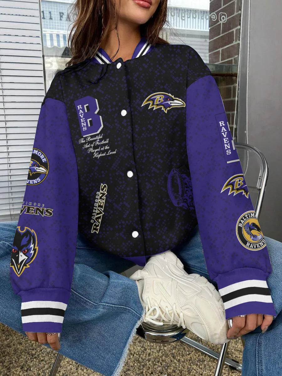 Baltimore Ravens National Football League Varsity Jacket AZBTVJK000567
