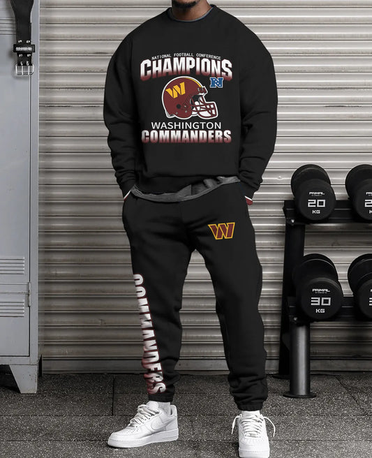 Washington Commanders Combo 3D Sweatsuit and Sweatpants Unisex CBSP56
