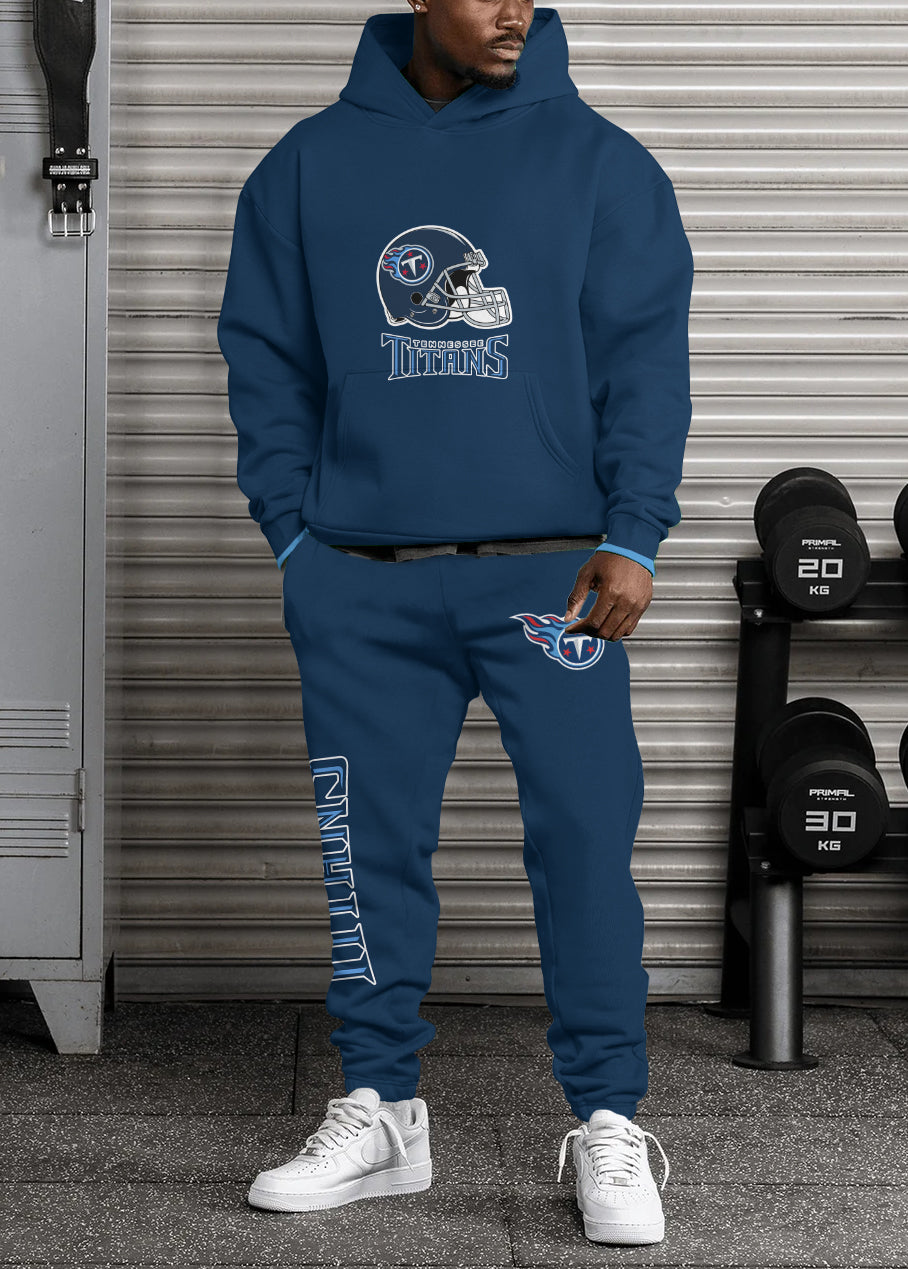 Tennessee Titans Combo Pullover Hoodie And Sweatpants AZBTPHSP000266