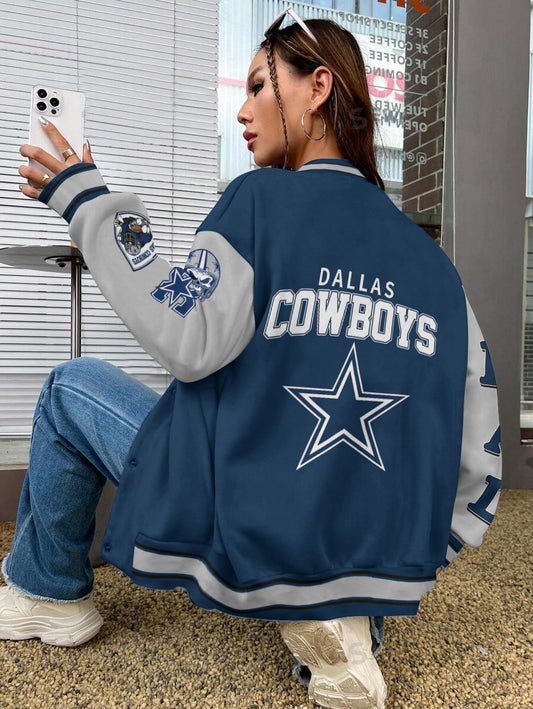 Dallas Cowboys National Football League Varsity Jacket AZBTVJK000563