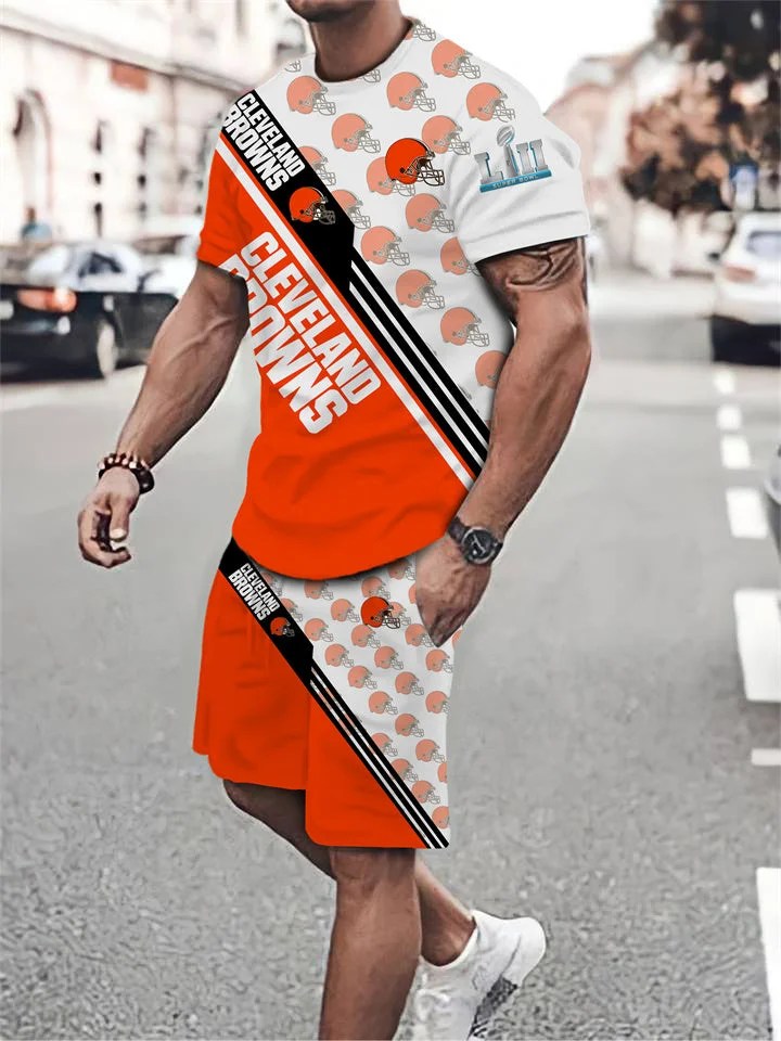Cleveland Browns T-shirt and Shorts AZTS500