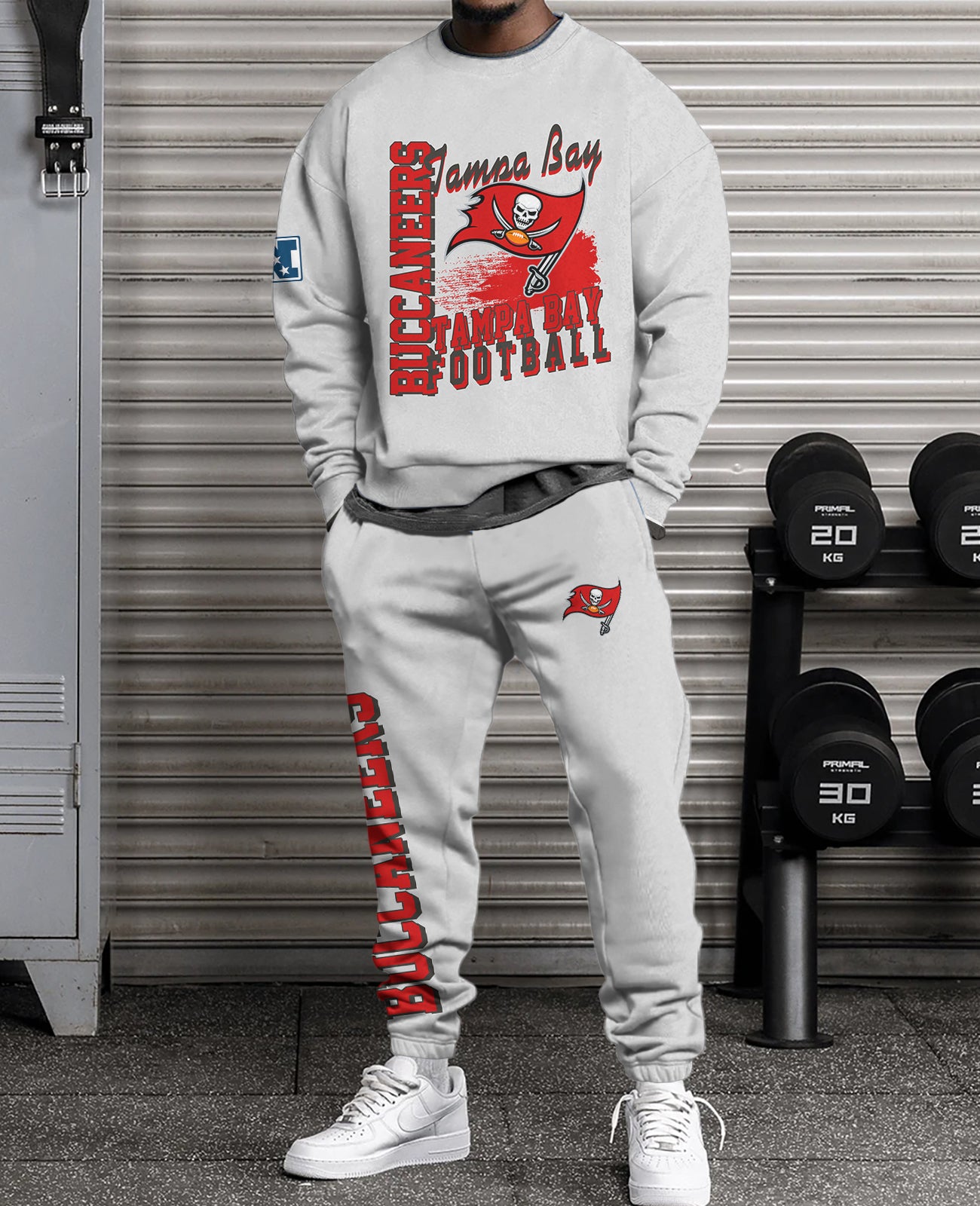 Tampa Bay Buccaneers Combo 3D Sweatsuit and Sweatpants Unisex CBSP68