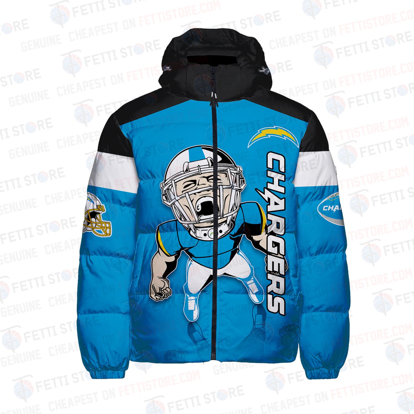 Los Angeles Chargers CozyCloud Down Jacket AZBTDWJ000025