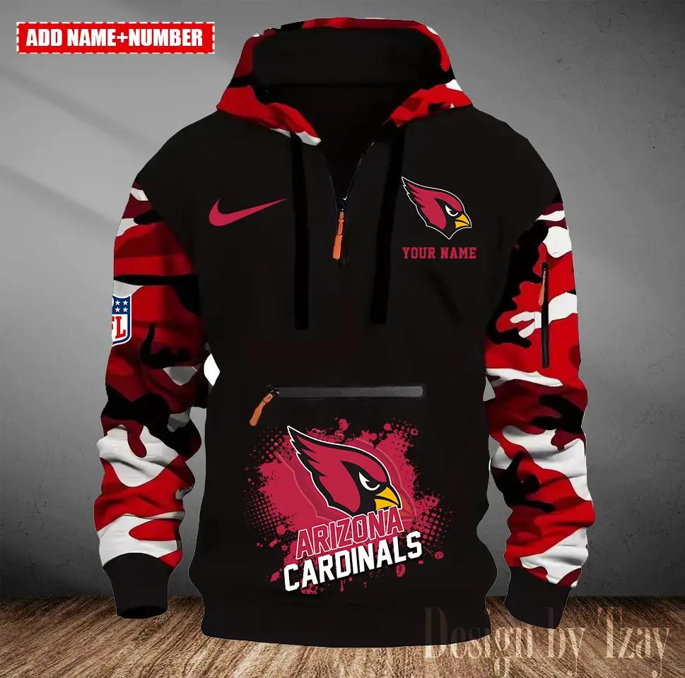 Arizona Cardinals Camouflage Hooded Sweatshirt HA34