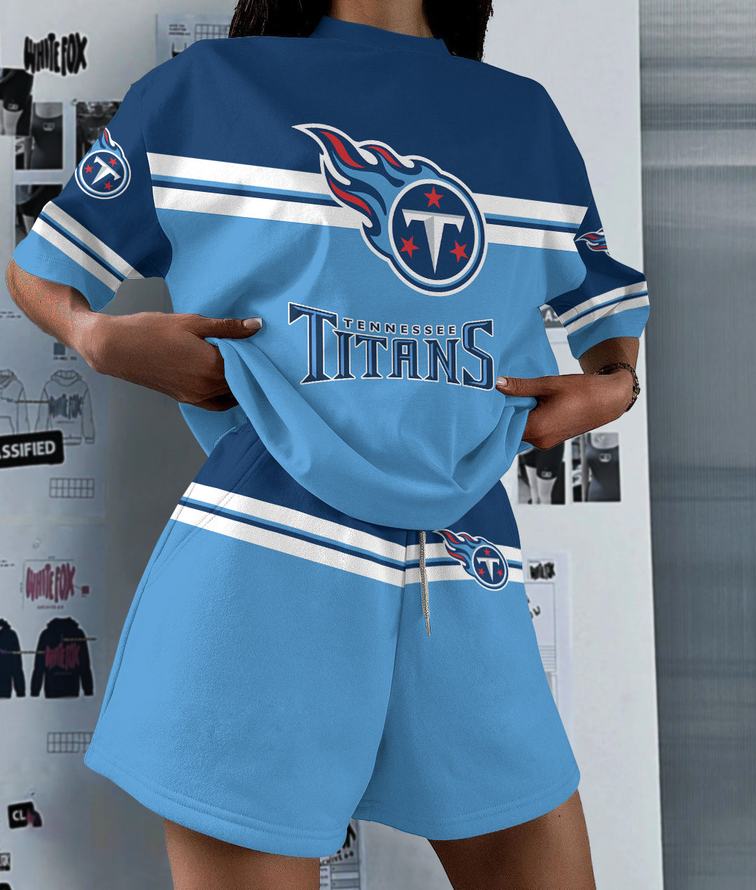 Tennessee Titans Limited Edition Top And Shorts Two-Piece Suits
