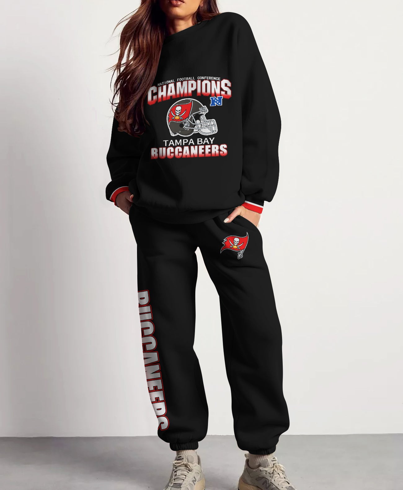 Tampa Bay Buccaneers Combo 3D Sweatsuit and Sweatpants Unisex CBSP29