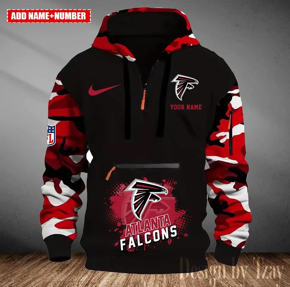 Atlanta Falcons Camouflage Hooded Sweatshirt HA33